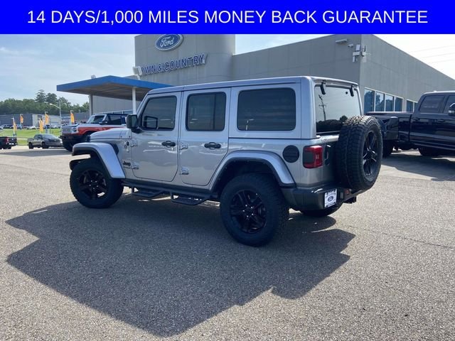 Certified Used 2021 Billet Silver Clearcoat Metallic Jeep Unlimited Sahara Altitude image 6
