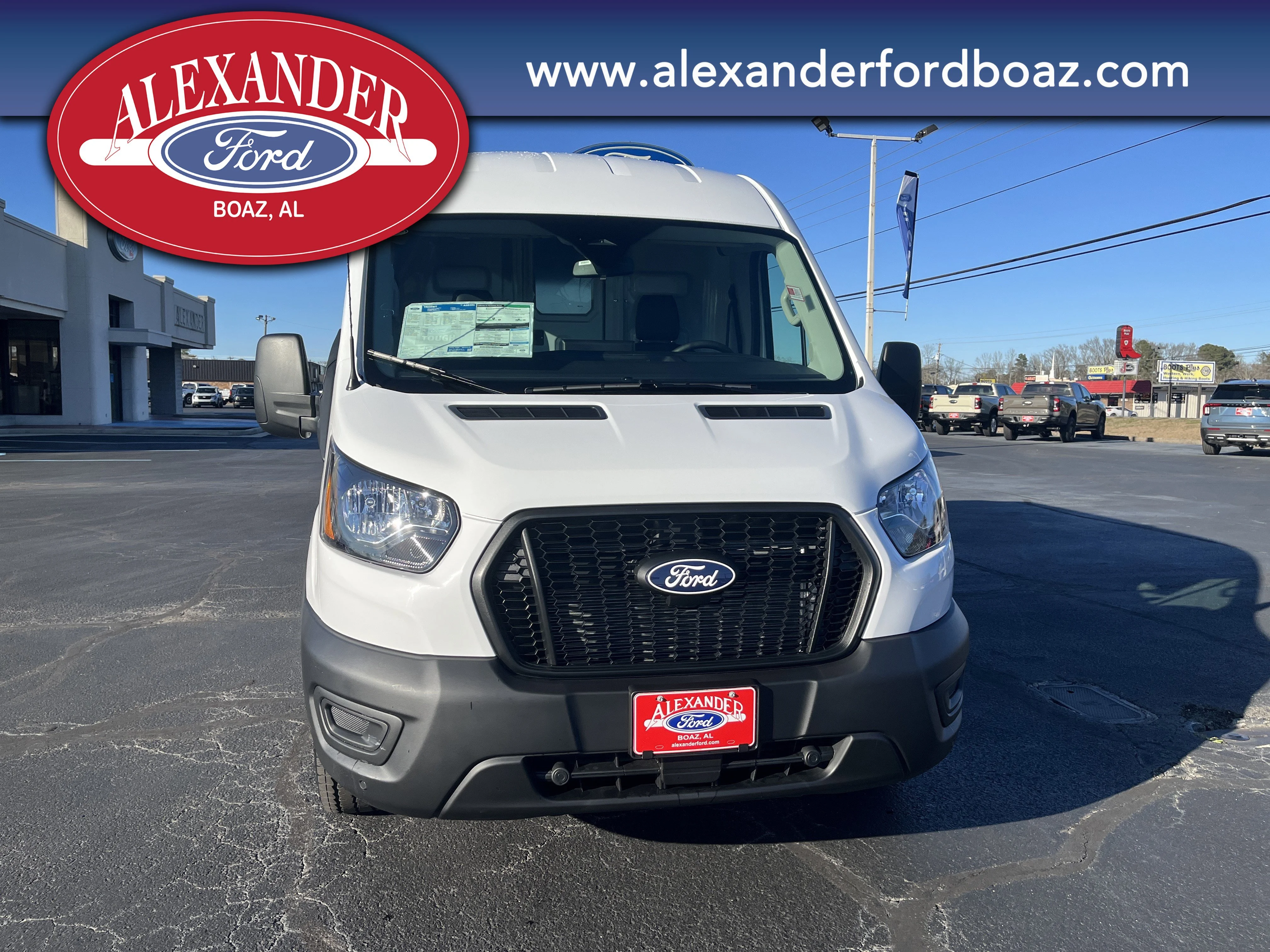 New 2026 Oxford White Ford Cargo Van image 5