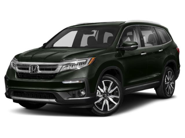 Used 2020 Black Forest Pearl Honda Touring 7-Passenger image 1