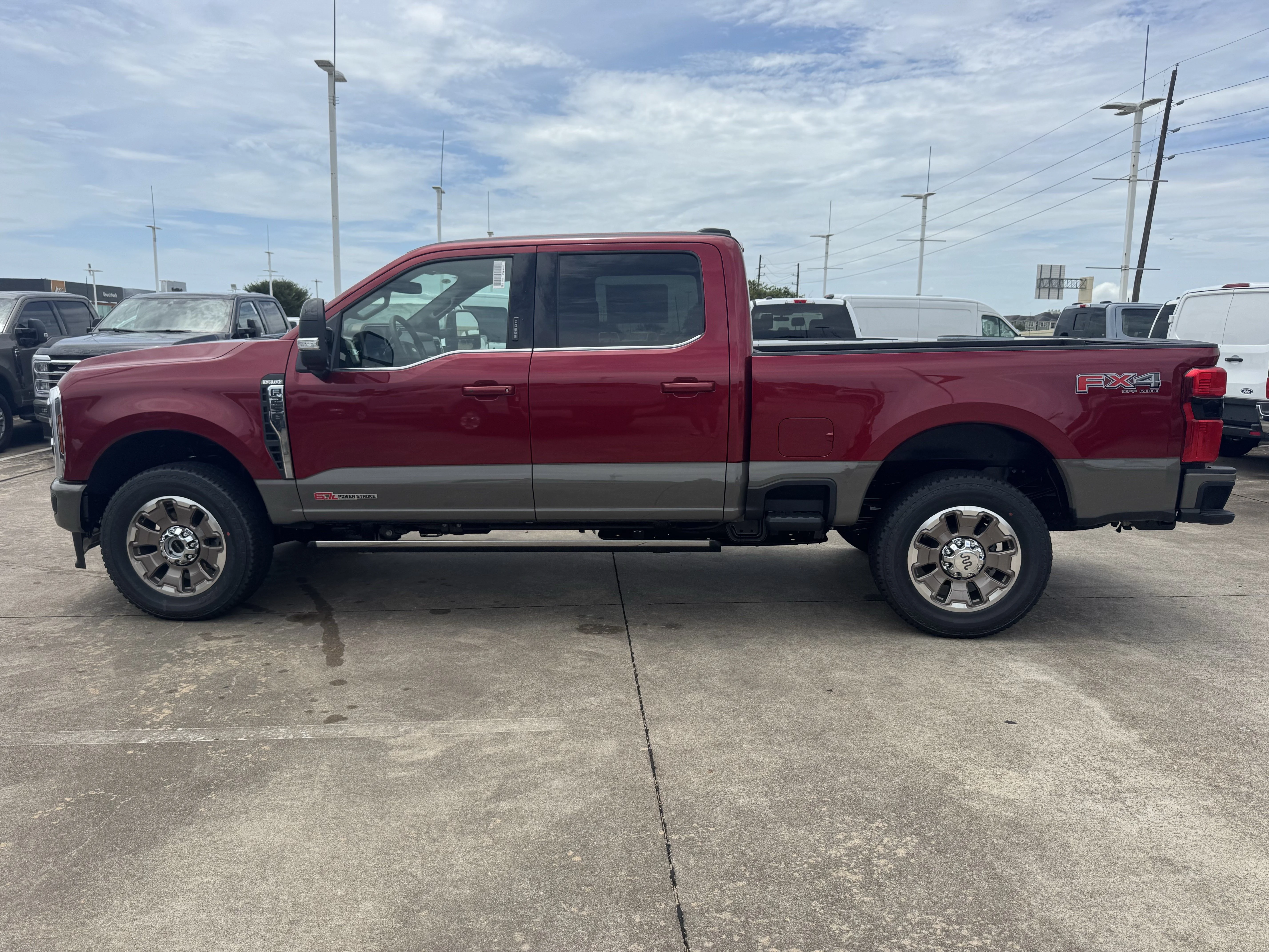 New 2026 Ruby Red Metallic Tinted Clearcoat Ford King Ranch image 4