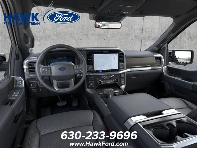New 2025 Star White Metallic Tri-Coat Ford Lariat® image 9