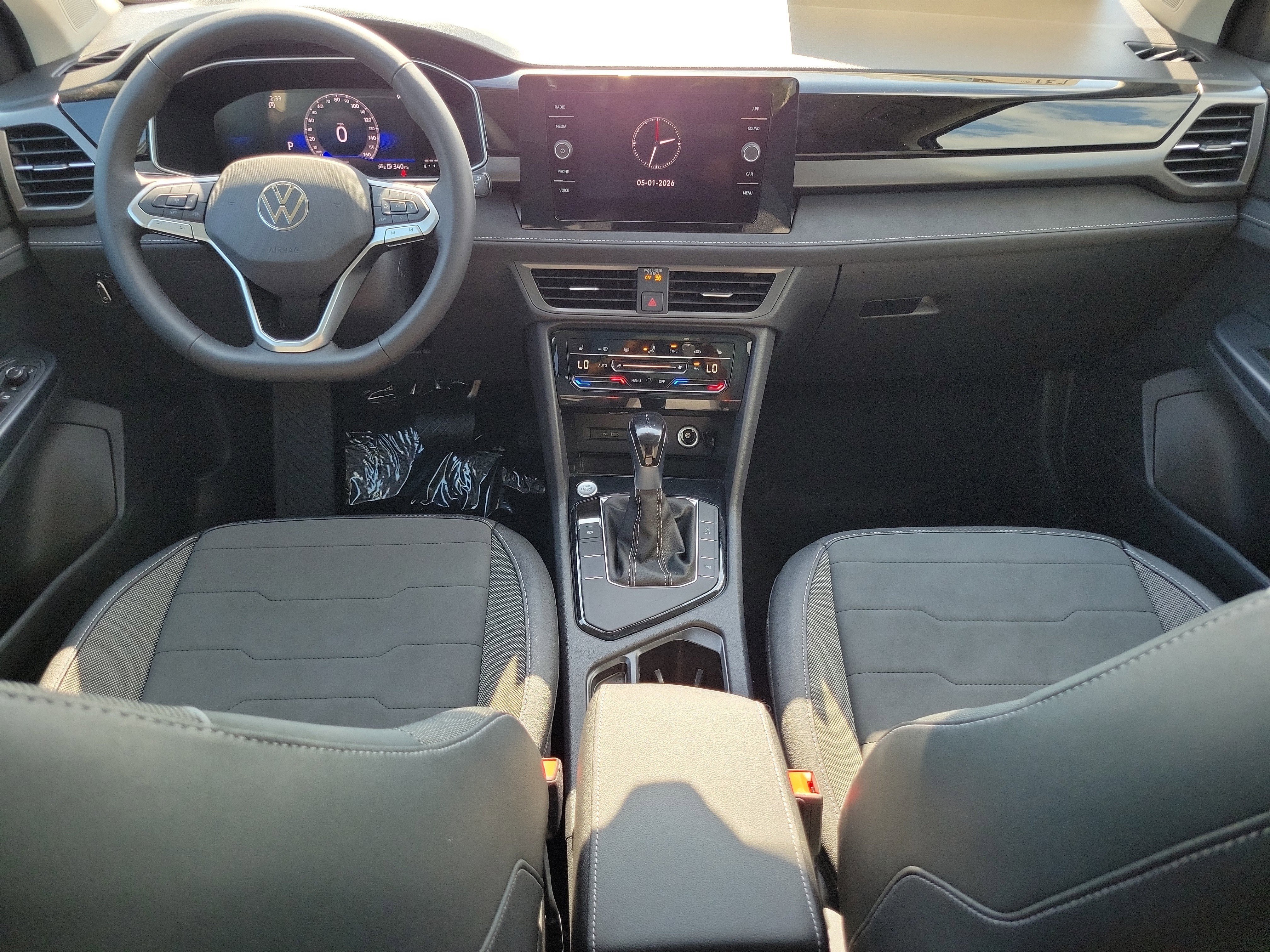 New 2026 Gray Volkswagen 1.5T SE Black image 6