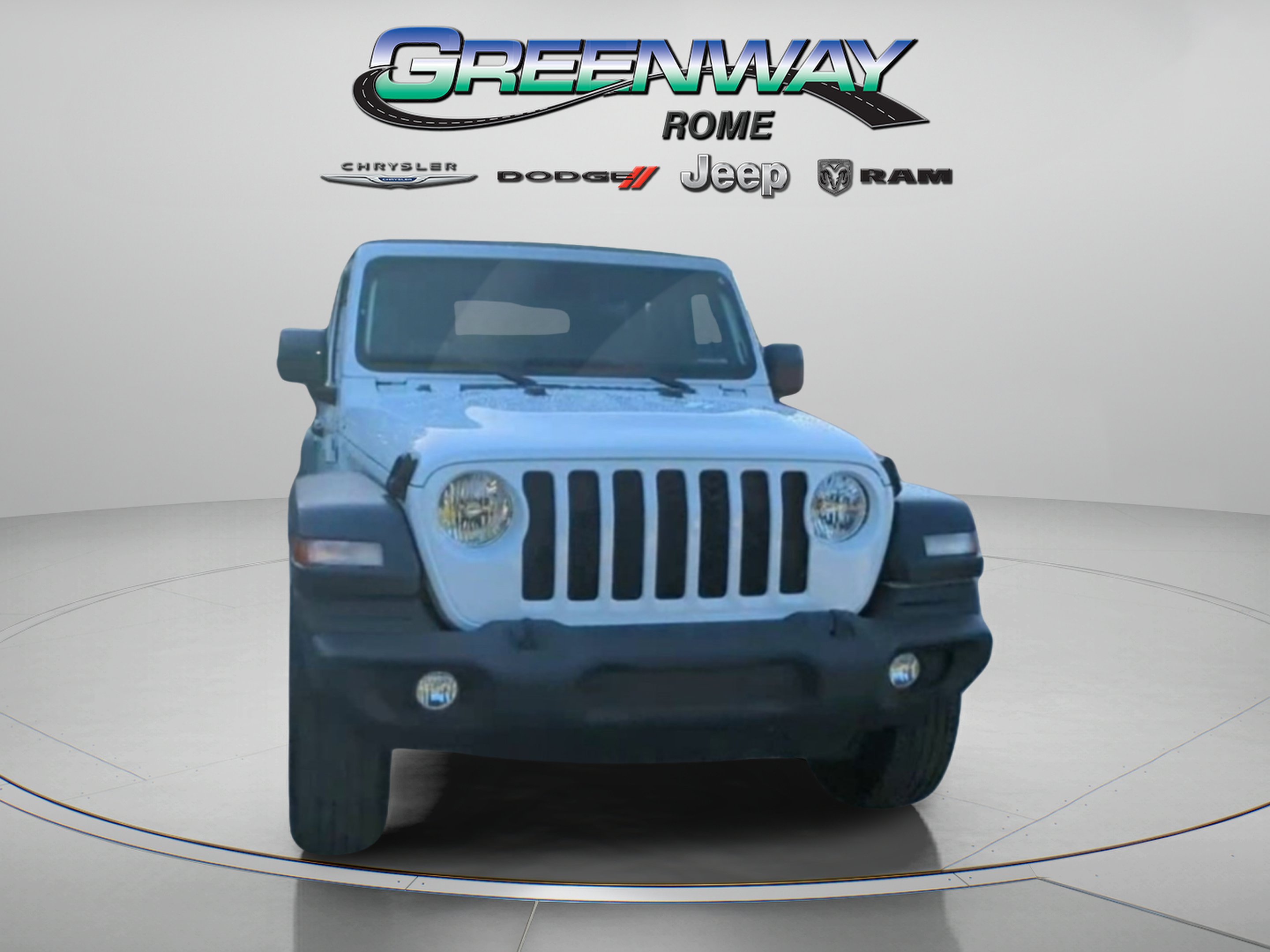 Used 2024 Bright White Clearcoat Jeep Sport S image 5