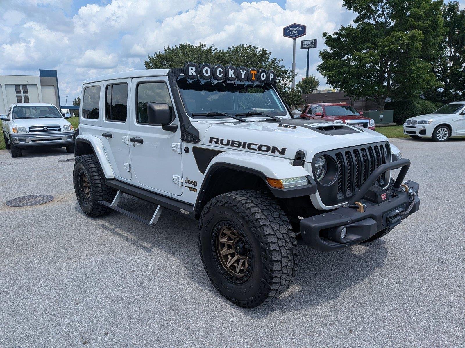 Used 2021 Bright White Clearcoat Jeep Unlimited Rubicon 392 image 7