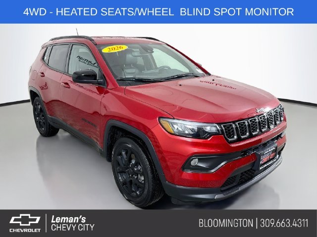 Used 2026 Red Jeep Latitude image 1