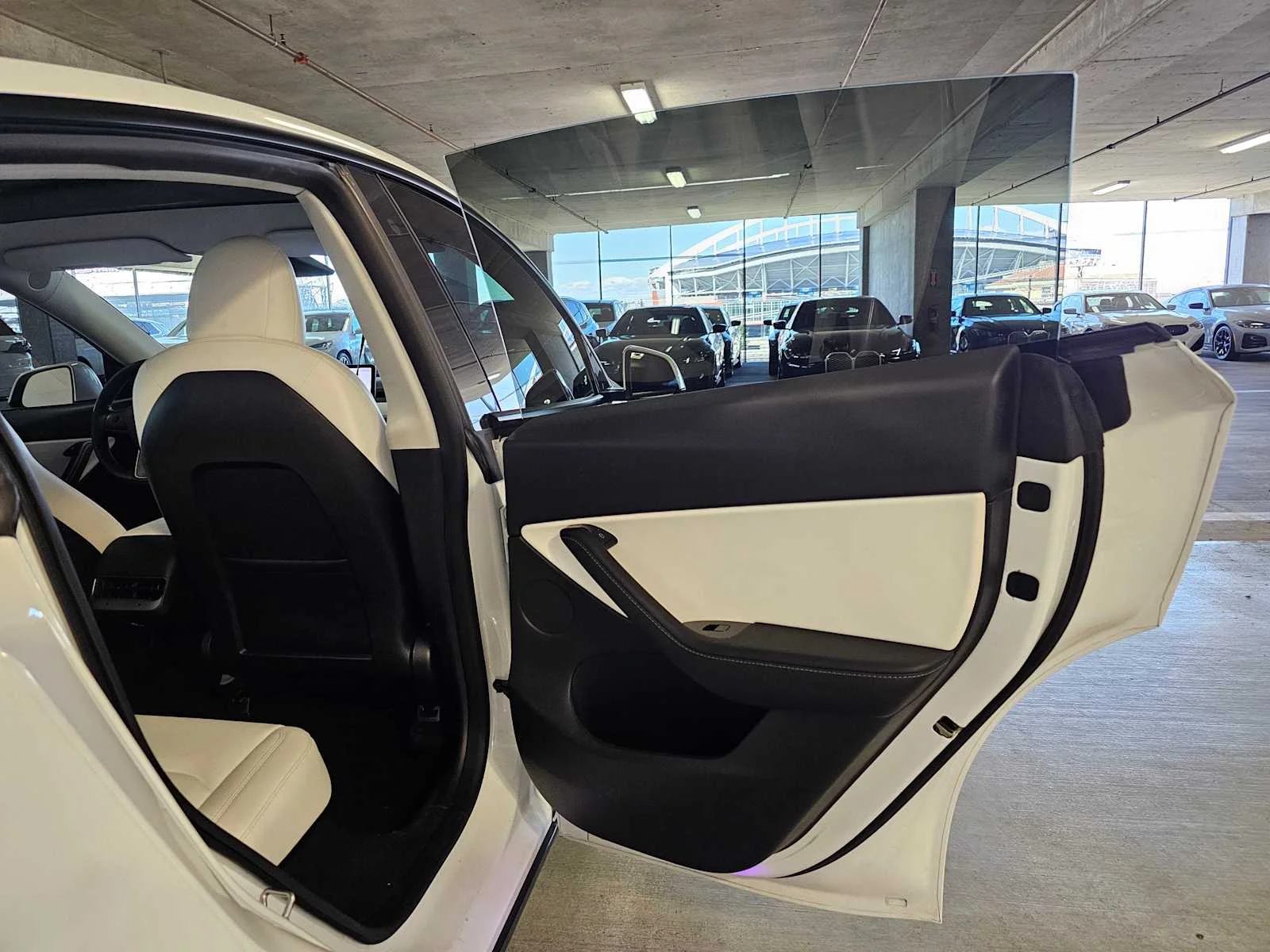Used 2020 Pearl White Multi-Coat Tesla Performance image 26