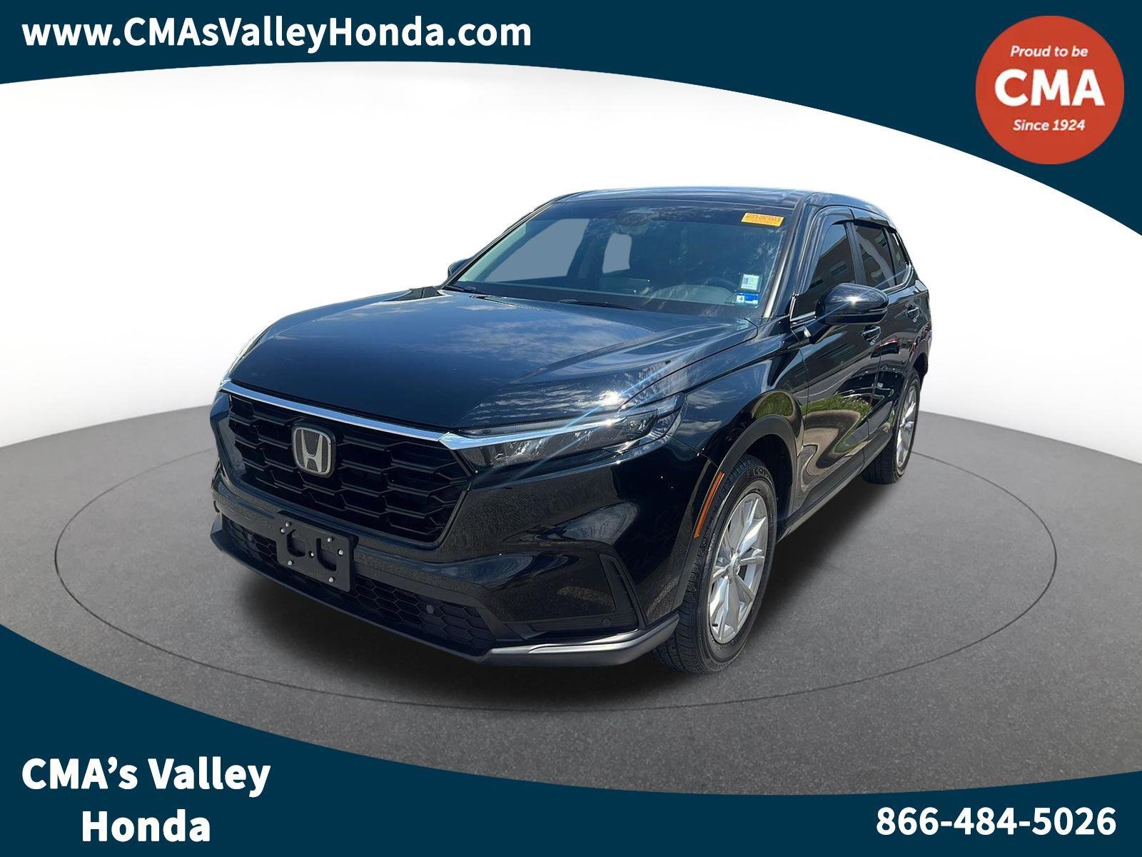 Used 2025 Crystal Black Pearl Honda EX-L image 1