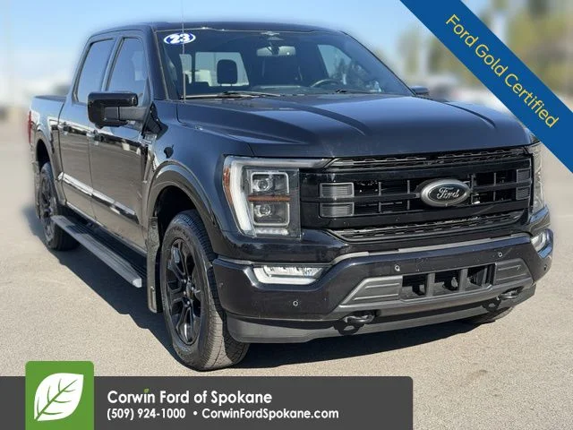 Used 2023 Agate Black Metallic Ford Platinum image 1