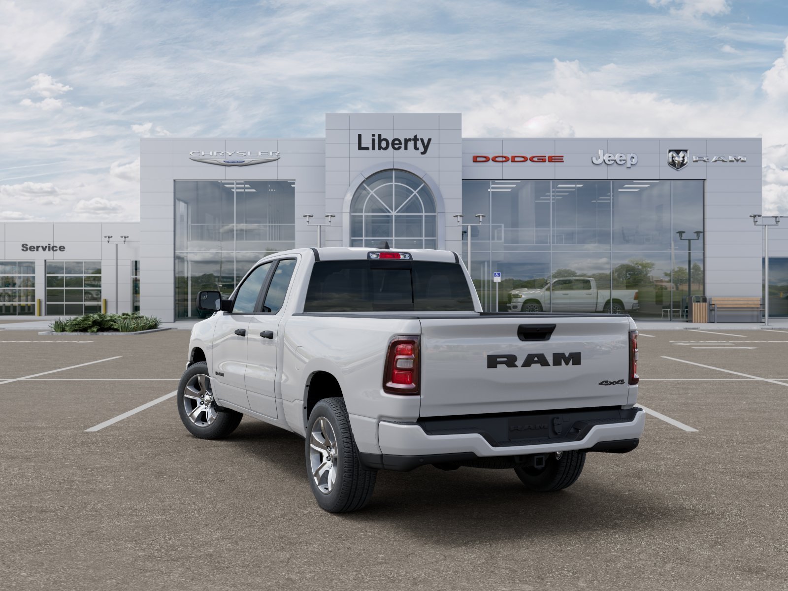 New 2026 Bright White Clearcoat RAM Express image 38
