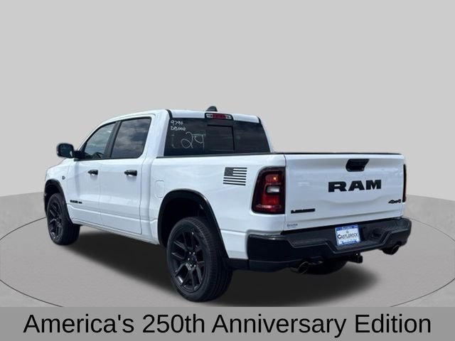 New 2026 Bright White Clear-Coat Exterior Paint RAM Laramie image 5