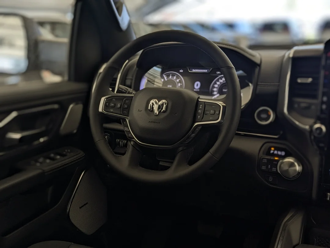 New 2026 Black RAM Laramie - - Twin Turbo - 22 Black Wheels - 14.4 Screen - Harman/Kardon - Pano Sunroof & More! image 18