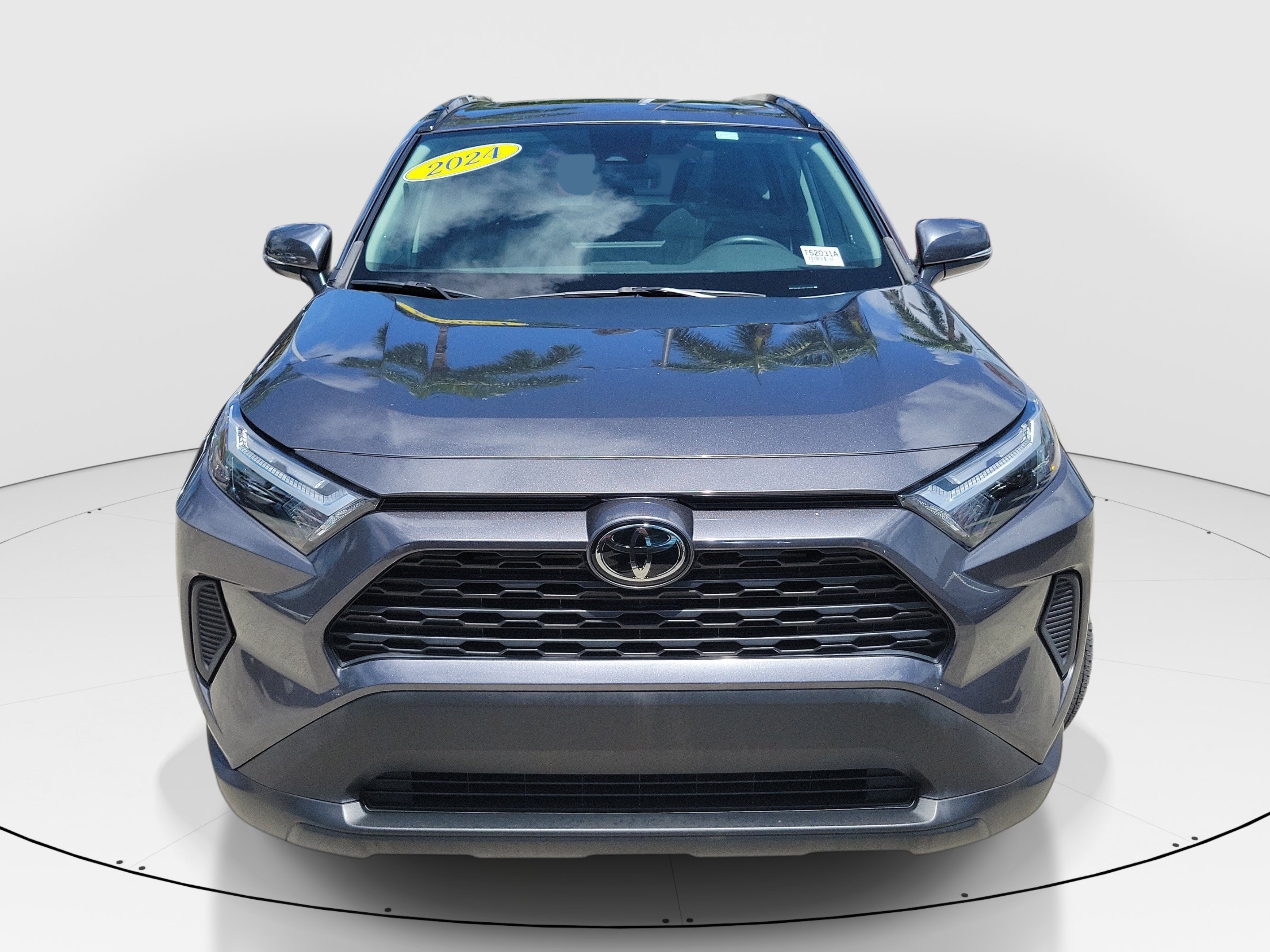 Certified Used 2024 Magnetic Gray Metallic Toyota XLE image 2