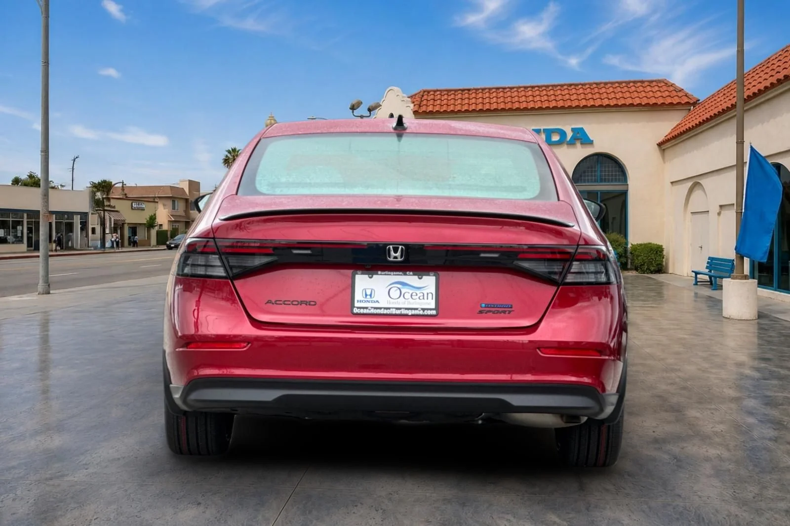 New 2026 Radiant Red Metallic Honda Sport image 5