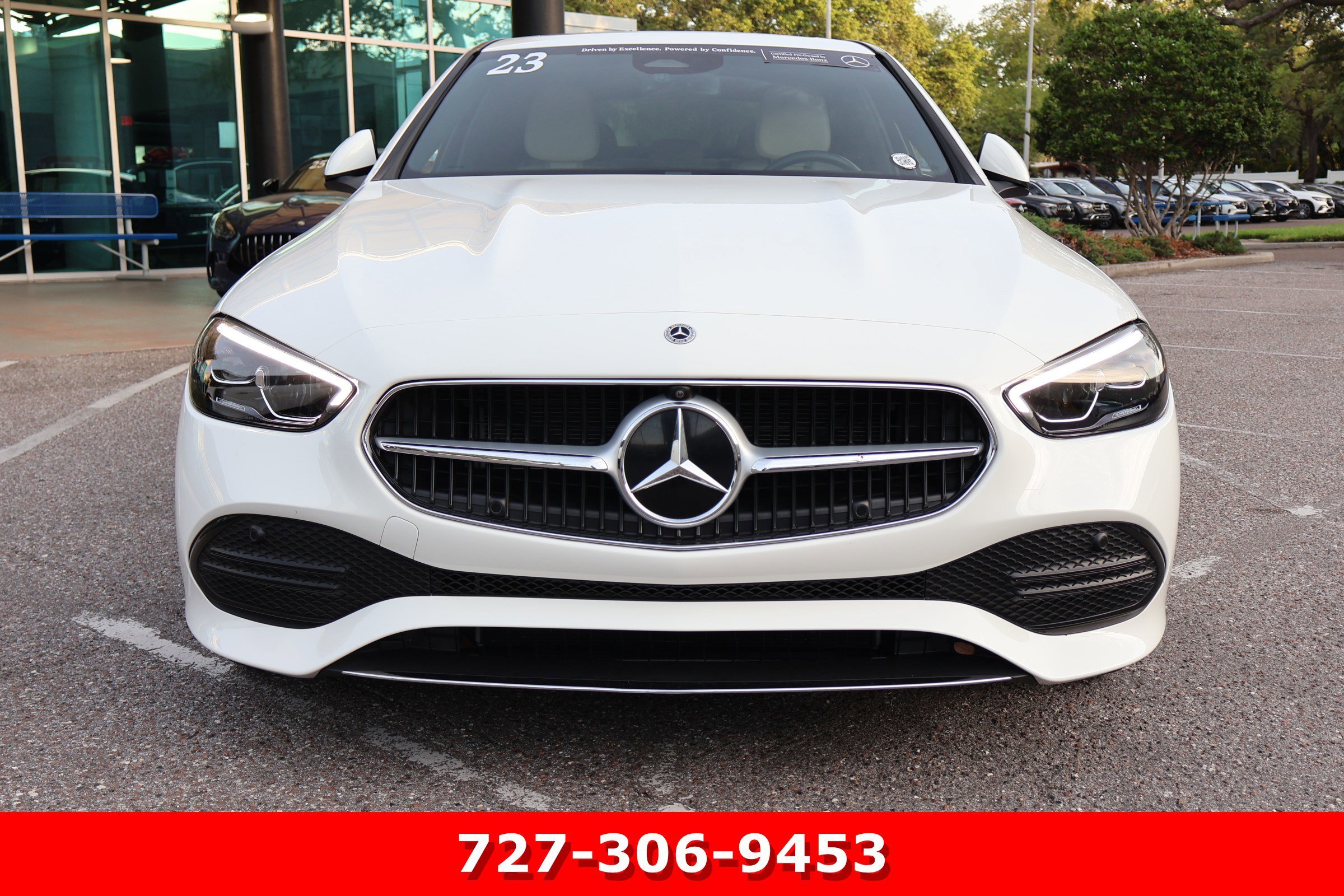 Certified Used 2023 Polar White Mercedes-Benz C 300 image 13