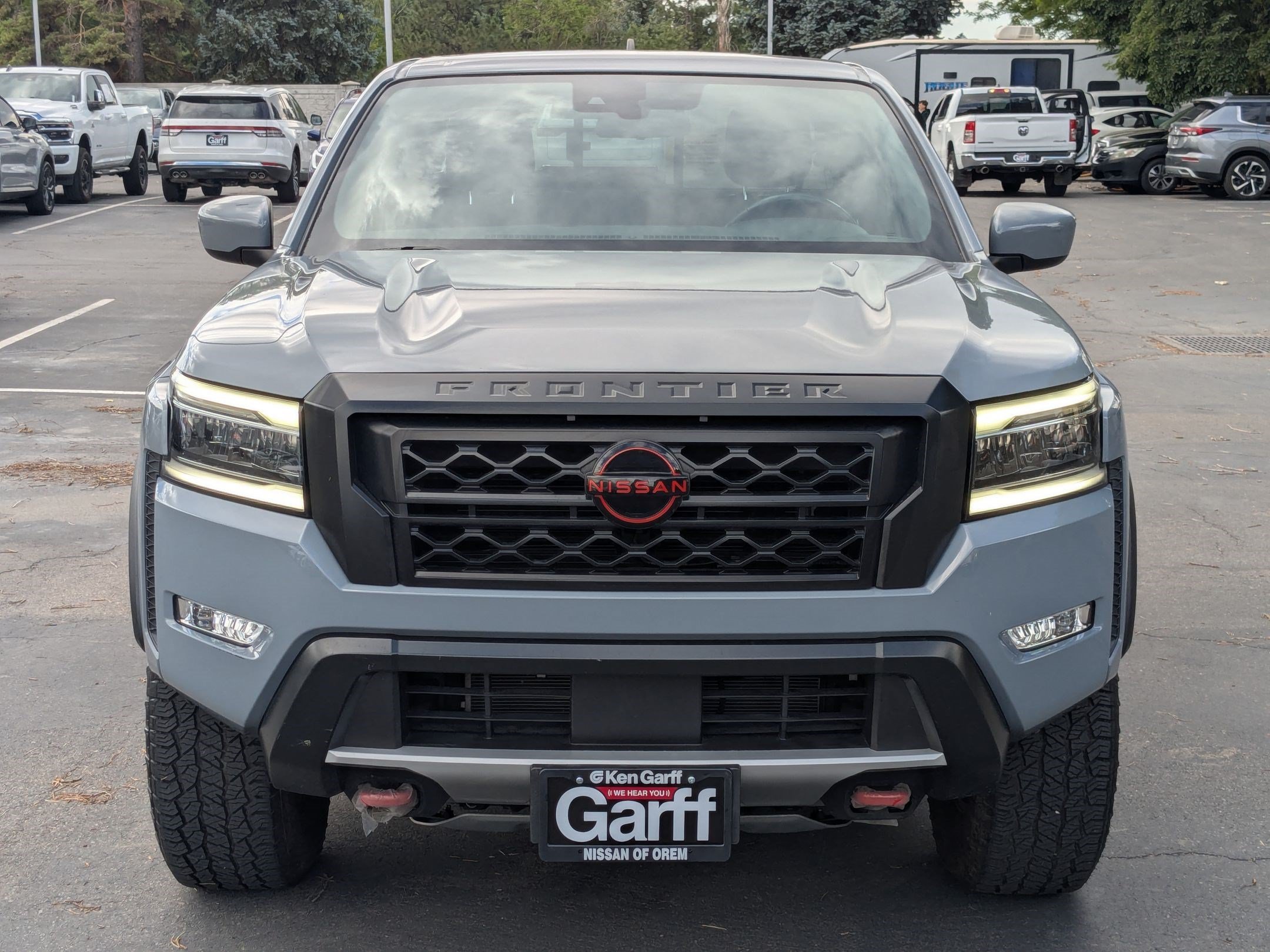Used 2023 Boulder Gray Pearl Nissan PRO-4X image 9