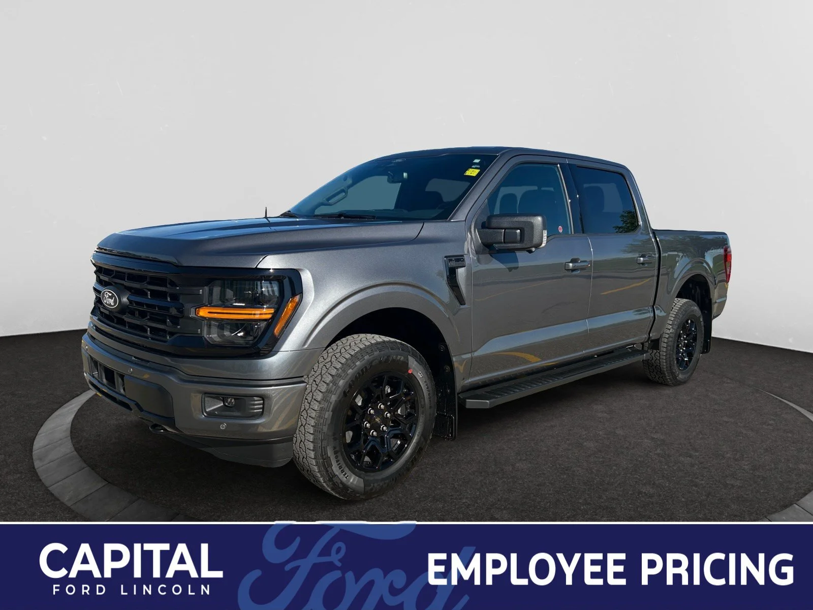 New 2026 Carbonized Grey Metallic Ford XLT image 1