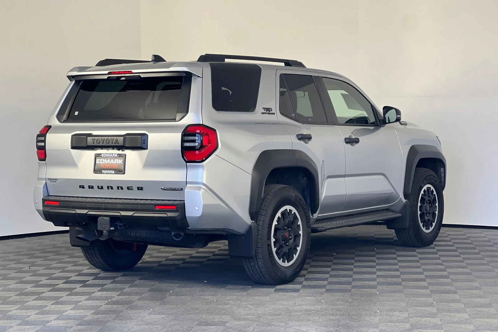 Certified Used 2025 Silver Toyota HYBRID TRD OFF RO image 3