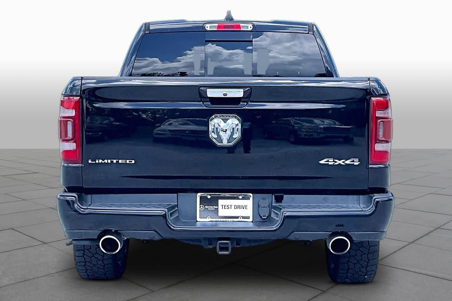 Used 2020 Diamond Black Crystal Pearlcoat Ram Limited image 5