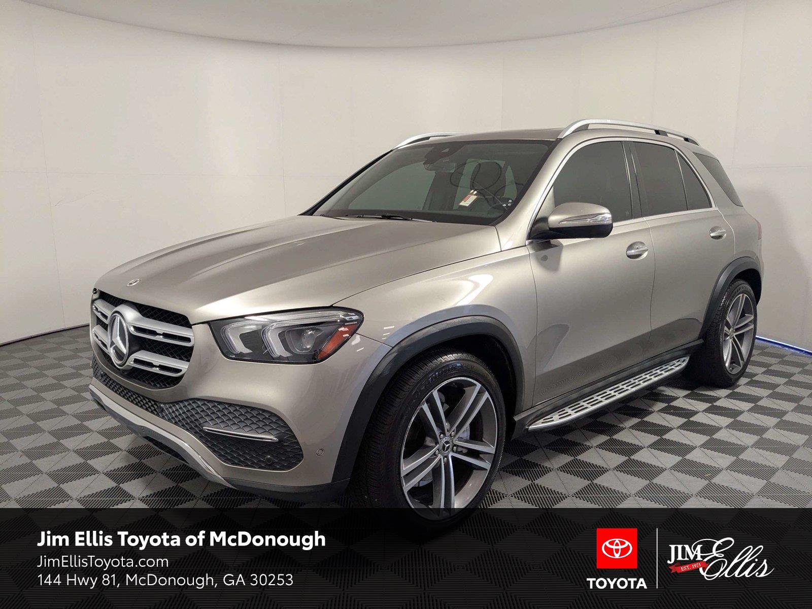 Used 2021 Black Mercedes-Benz GLE 350 image 1