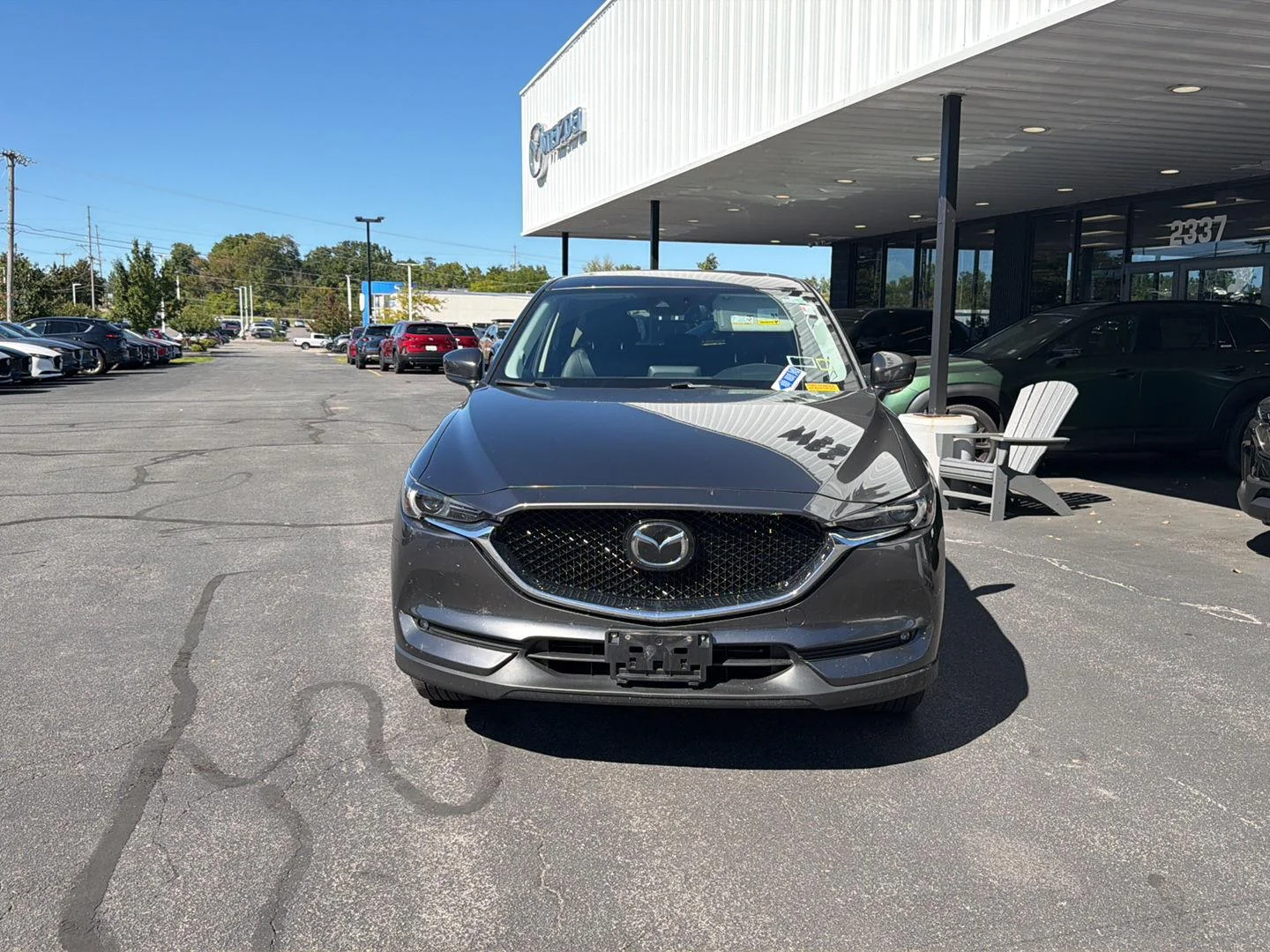 Used 2019 Machine Gray Metallic Mazda Grand Touring image 2