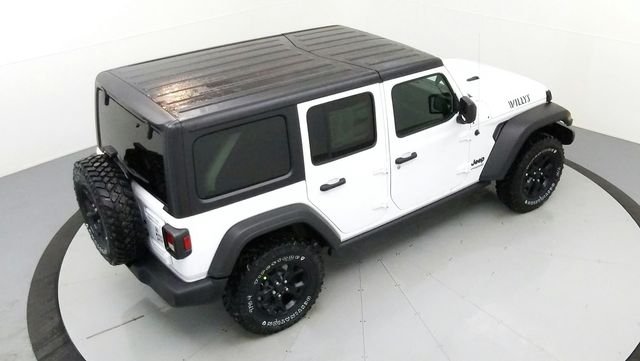 Used 2021 White Jeep Unlimited Willys image 19