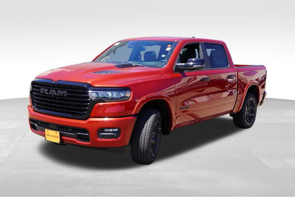 New 2026 Molten Red Pearl-Coat Exterior Paint RAM Laramie image 7