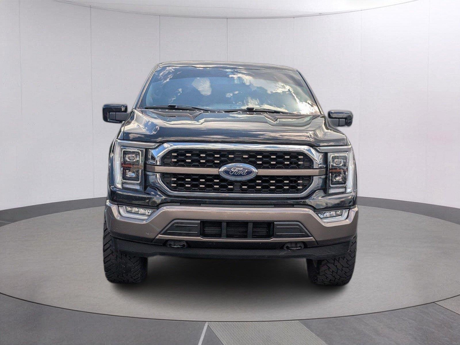 Used 2021 Agate Black/Stone Gray Ford King Ranch image 10