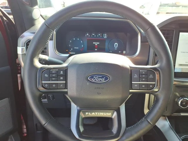 Used 2025 Red Metallic Ford Platinum image 8