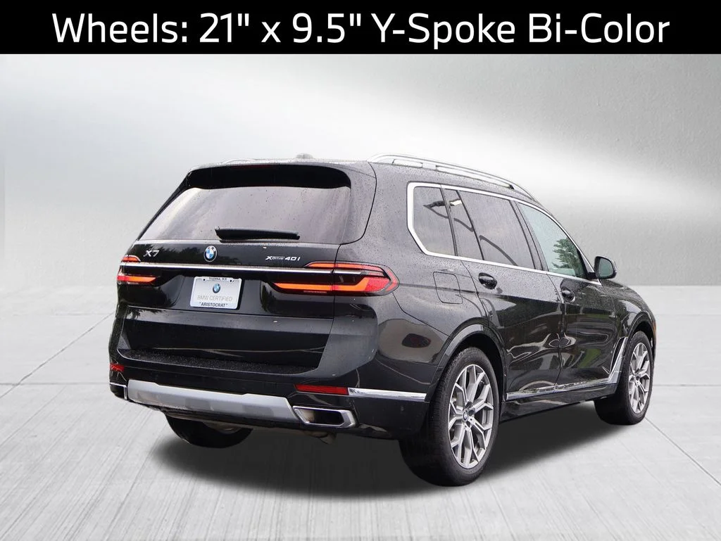 Certified Used 2024 Black BMW xDrive40i image 28
