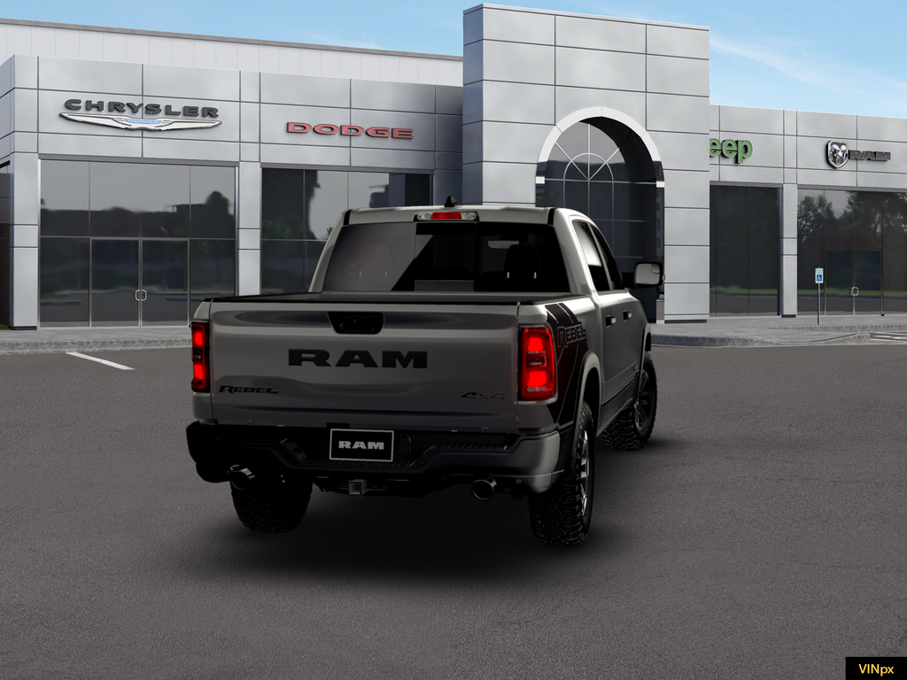 New 2026 Granite Crystal Metallic Clear-Coat Exterior Paint RAM Rebel image 13