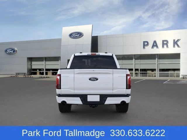 New 2026 Star White Metallic Tri-Coat Ford Lariat image 5