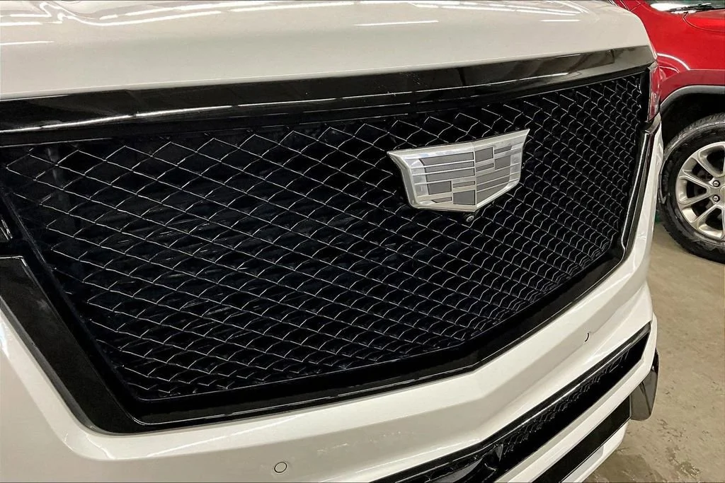 Certified Used 2023 Crystal White Tricoat Cadillac Escalade ESV-V image 34