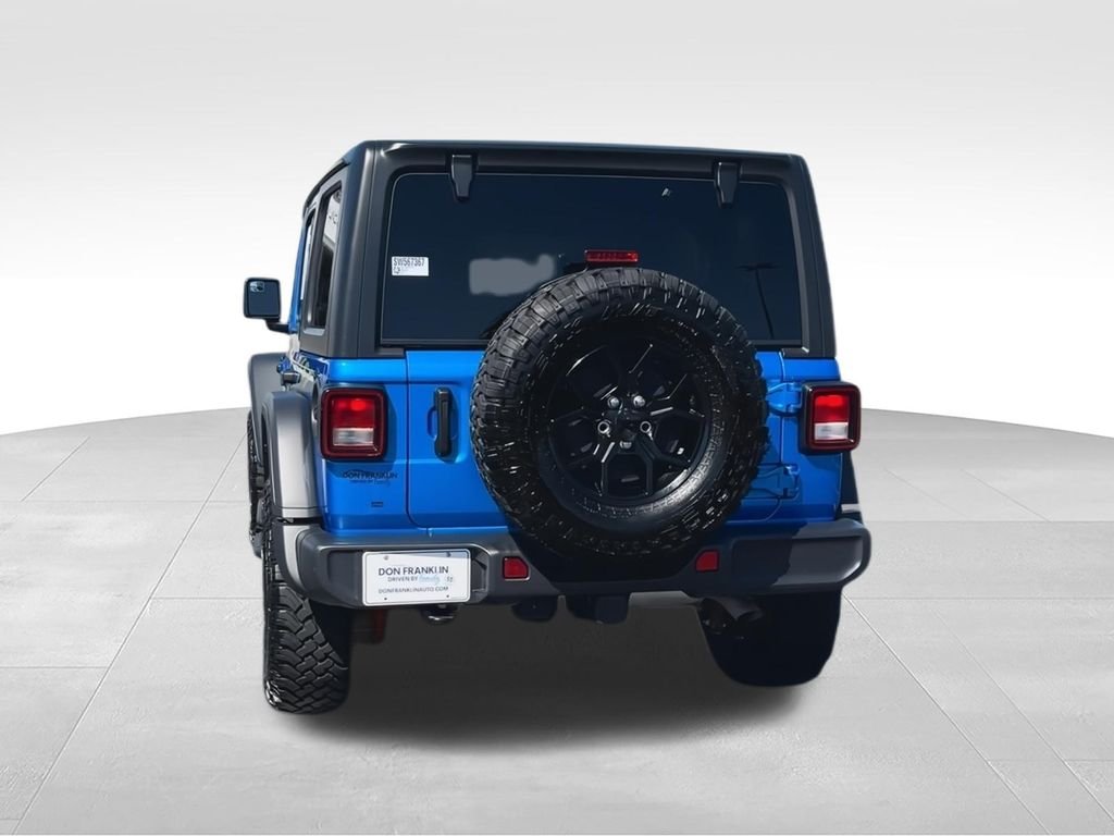 Used 2025 Blue Jeep Willys image 7