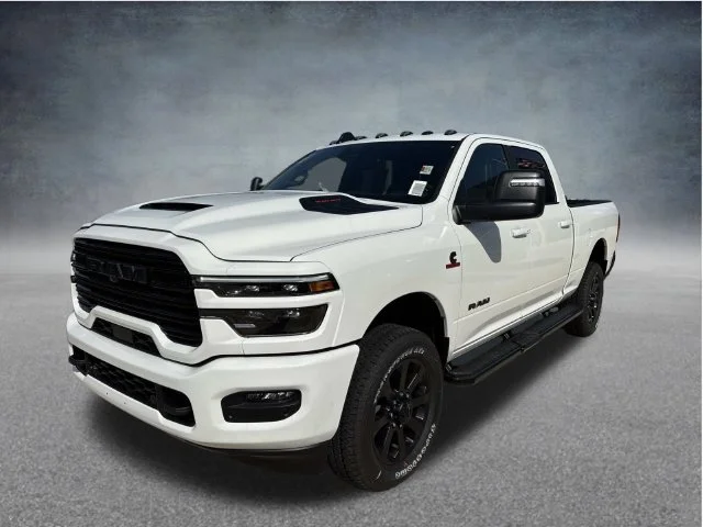 New 2027 Bright White Clear-Coat Exterior Paint RAM Laramie image 8