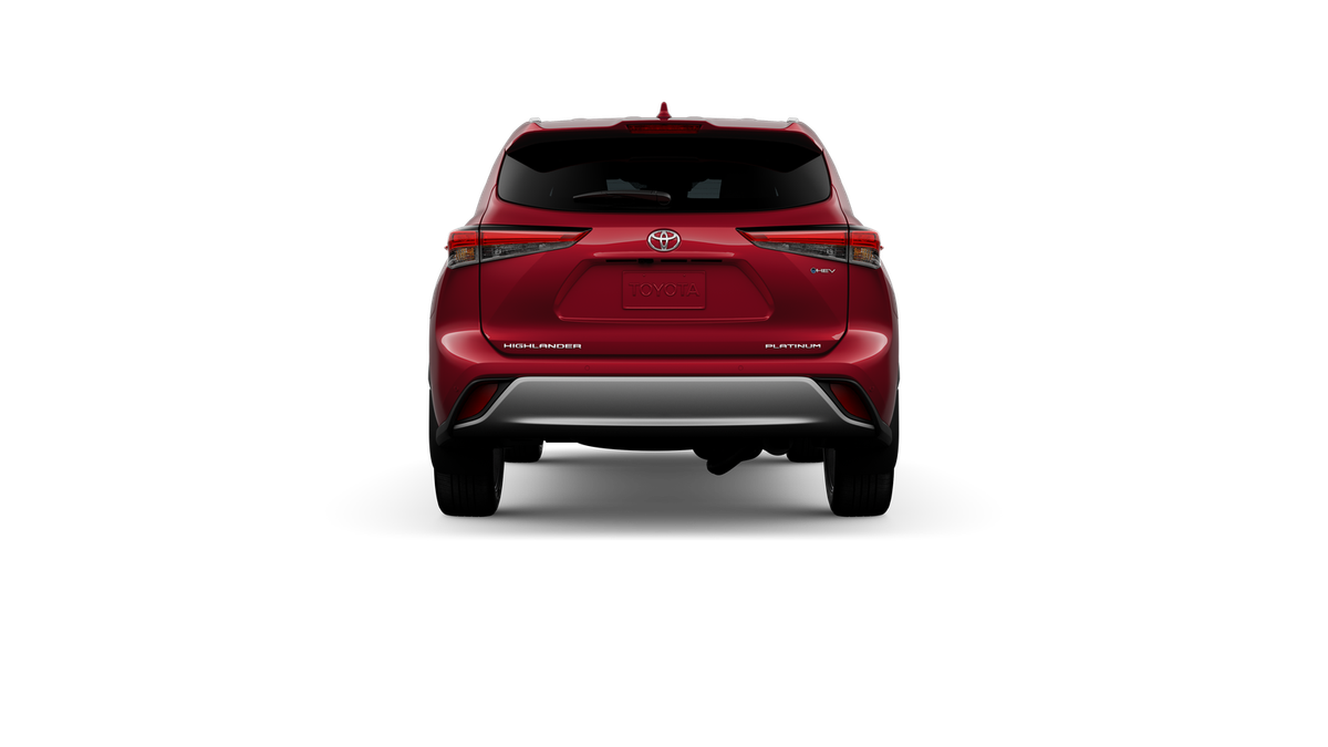 New 2026 Ruby Flare Pearl Toyota Hybrid Platinum image 8