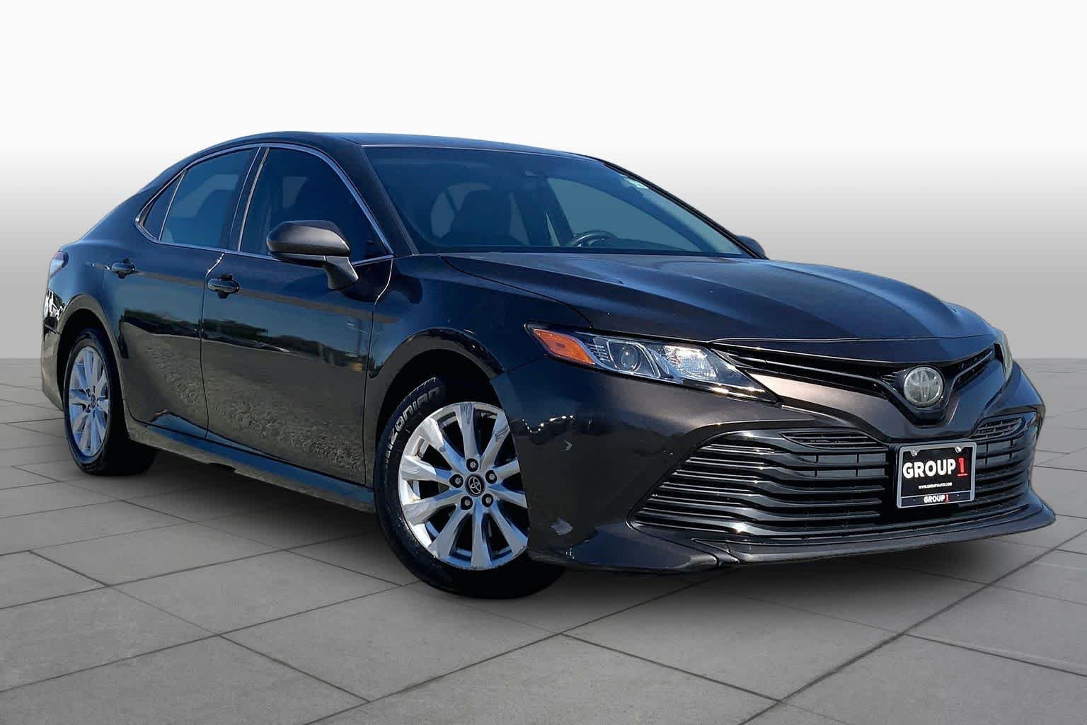 Used 2018 Brown Stone Toyota LE image 3