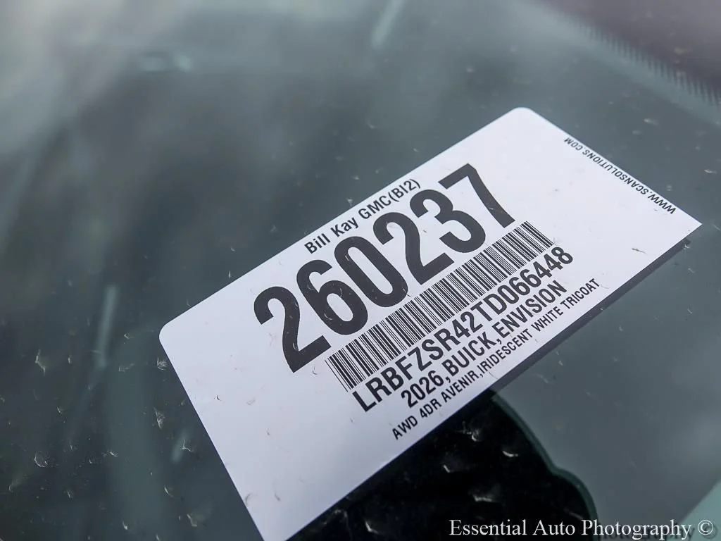 New 2026 Iridescent White Tricoat Buick Avenir image 25