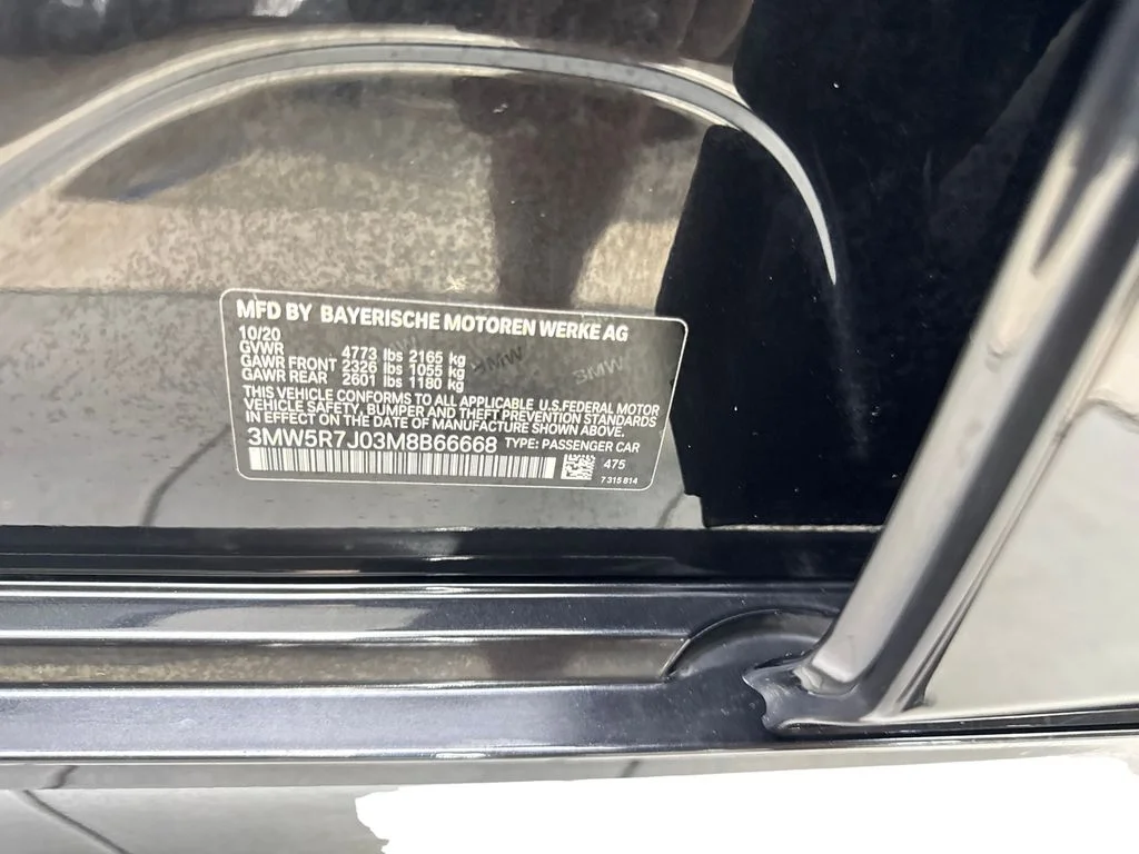 Used 2021 Black BMW 330i xDrive image 88