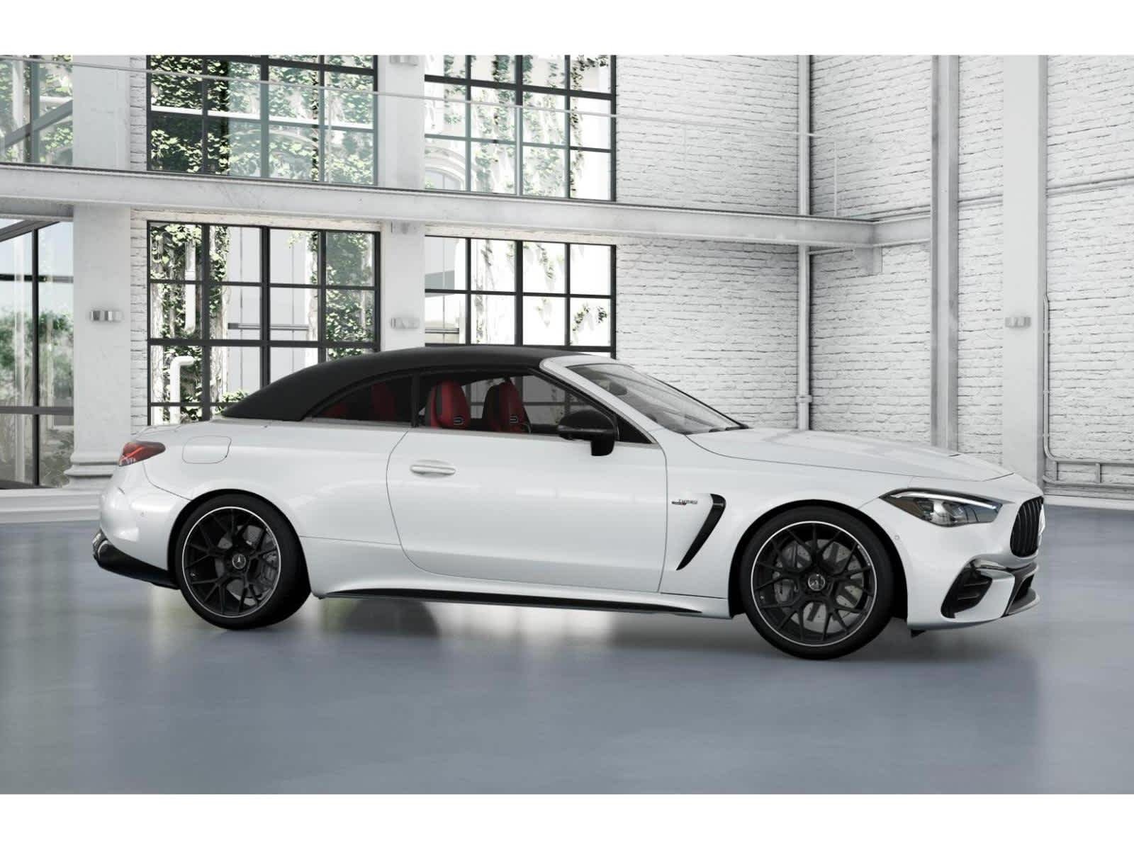 New 2026 MANUFAKTUR Moonlight White Metallic Mercedes-Benz AMG® CLE 53 4MATIC+ Cabriolet image 14