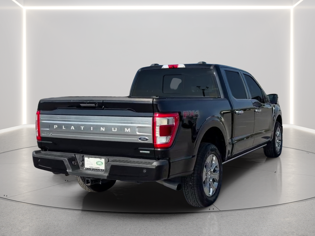 Used 2022 Black Metallic Ford Platinum image 5