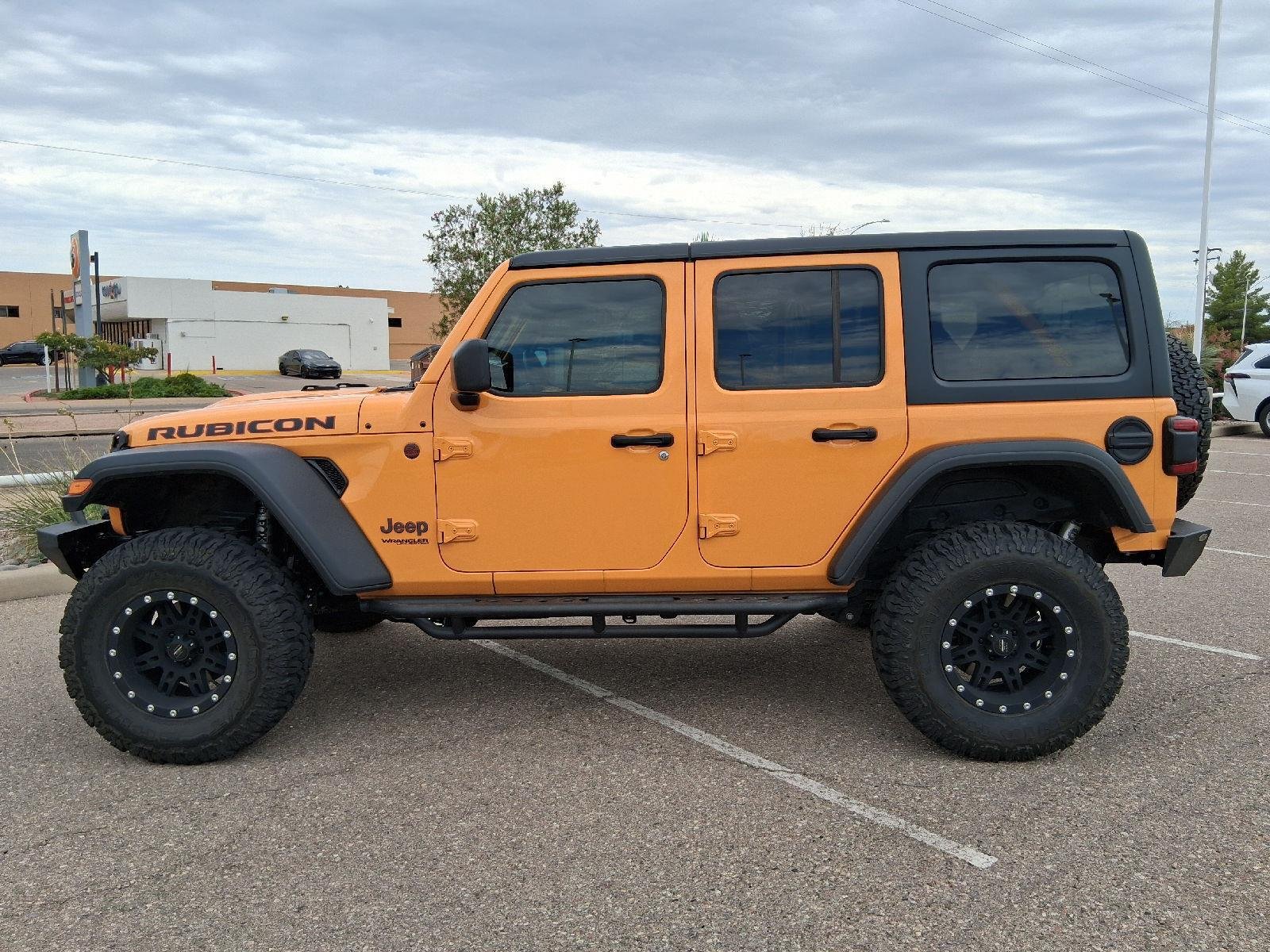 Used 2021 Nacho Clearcoat Jeep Unlimited Rubicon image 2