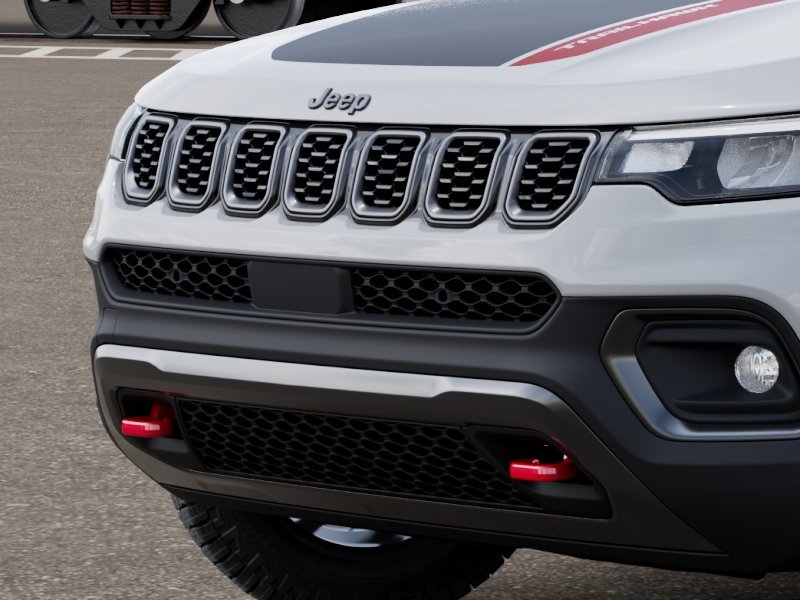New 2026 Bright White Clear-Coat Exterior Paint Jeep Trailhawk image 7
