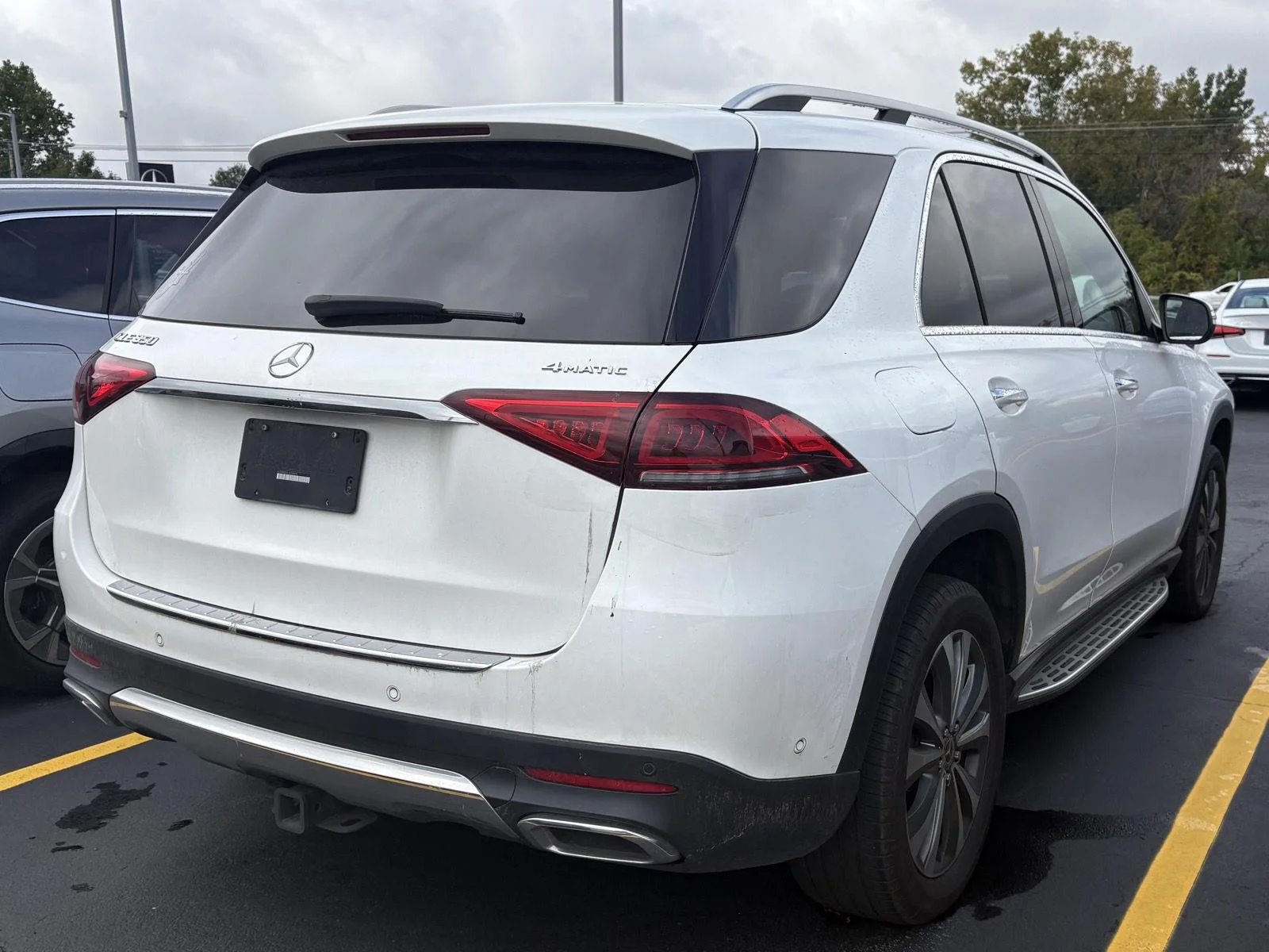 Used 2020 Polar White Mercedes-Benz GLE 350 image 4