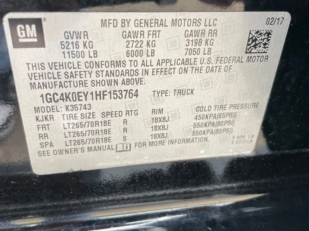 Used 2017 Black Chevrolet LTZ image 34