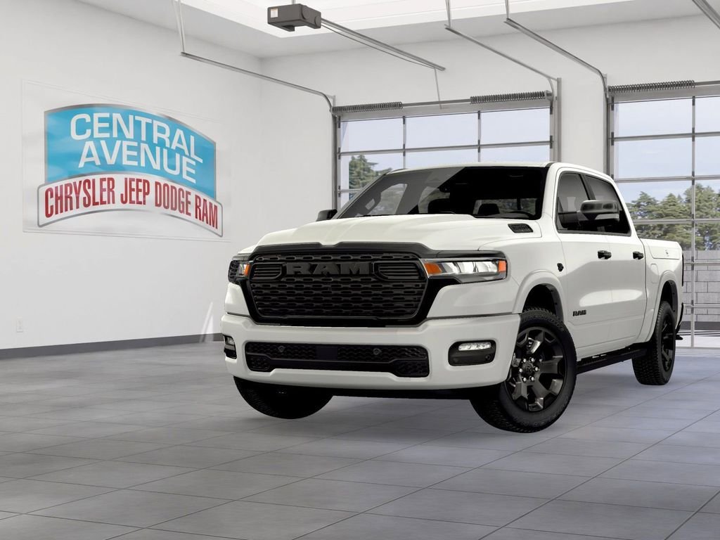 New 2026 Bright White Clear-Coat Exterior Paint RAM Big Horn/Lone Star image 1