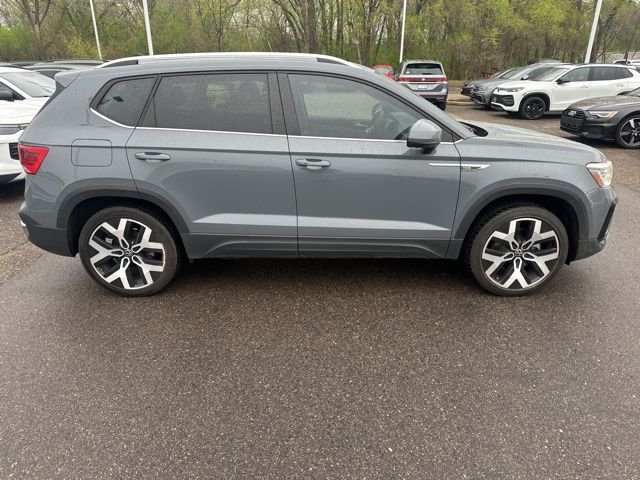 Certified 2023 Volkswagen Taos SEL with VIN 3VV2X7B2XPM318244 for sale in Inver Grove Heights, Minnesota