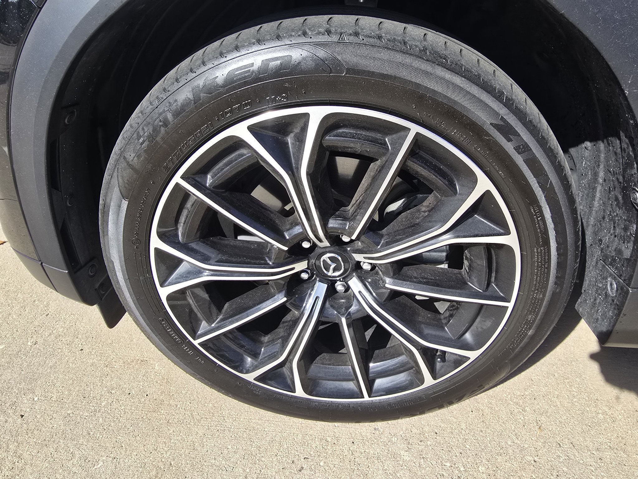Used 2025 Jet Black Mica Mazda Premium Package image 9