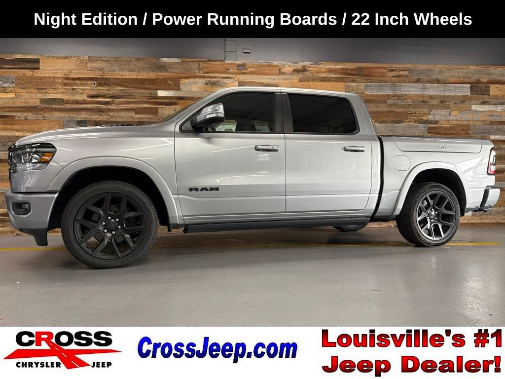 Used 2020 Billet Silver Metallic Ram Laramie image 1
