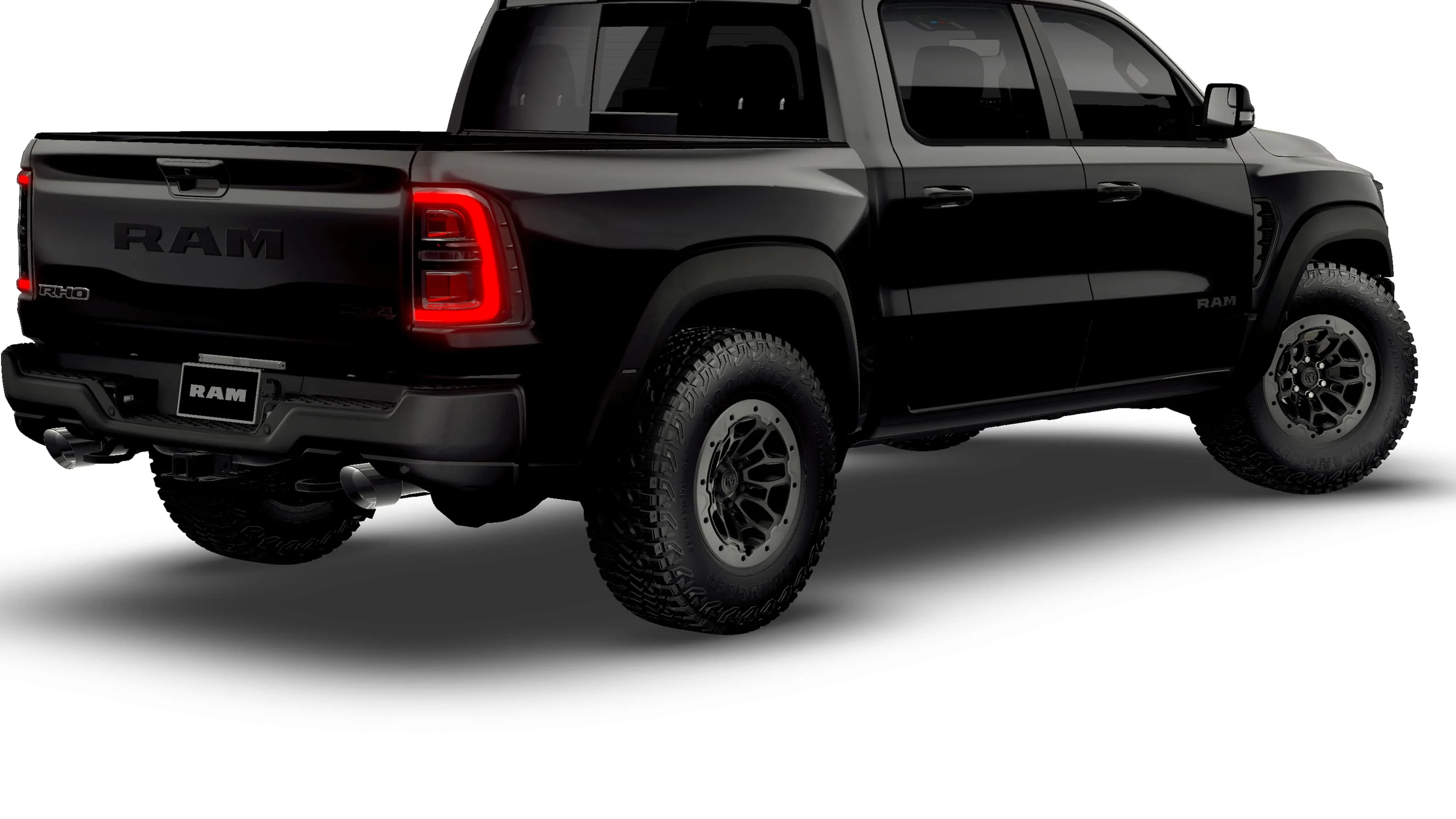 New 2026 Diamond Black Crystal Pearl-Coat Exterior Paint RAM RHO image 28