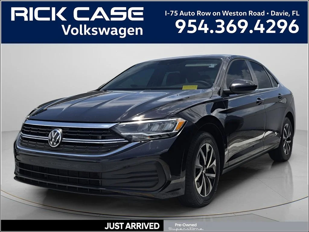 Certified Used 2023 Black Volkswagen 1.5T S image 1